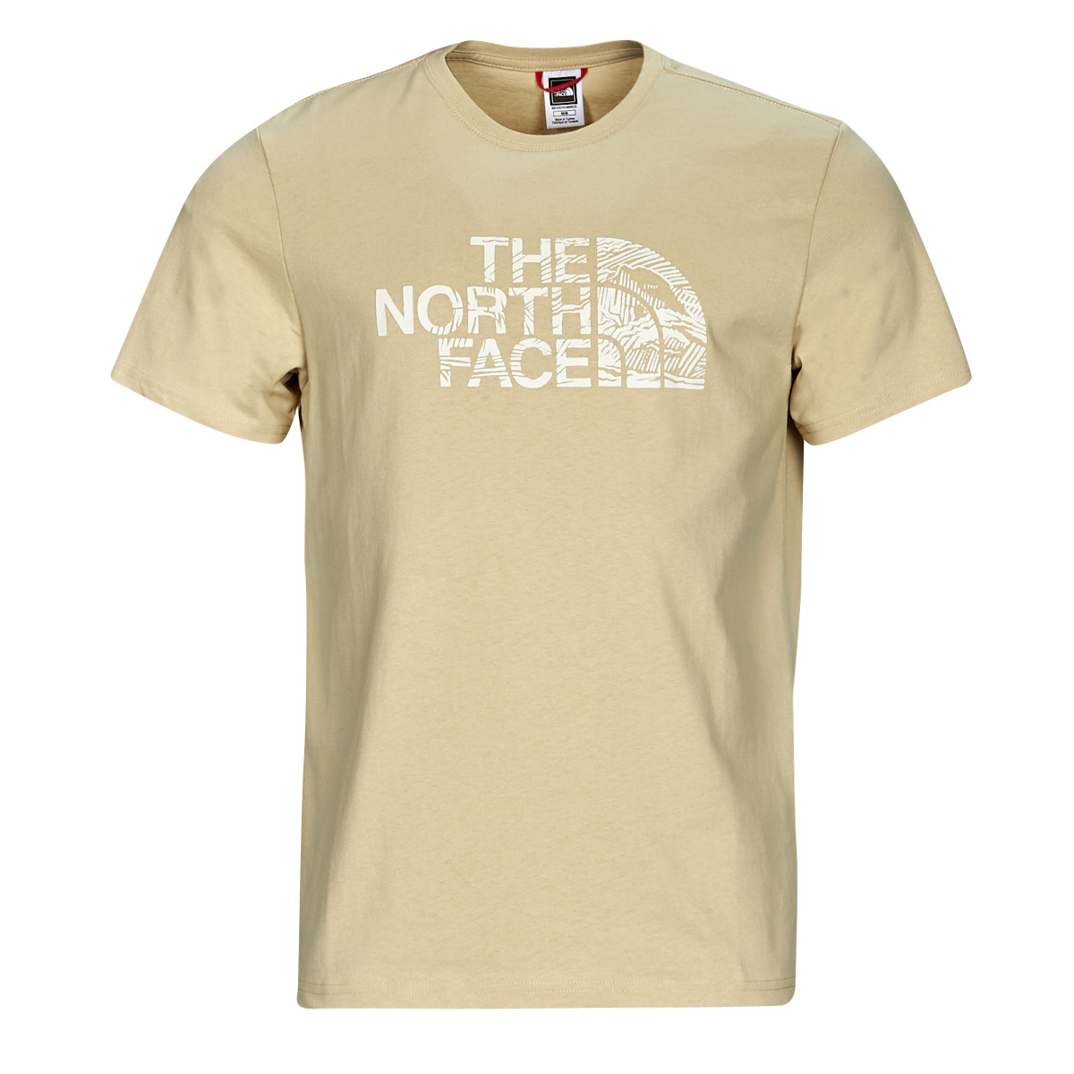 The North Face  T-shirt με κοντά μανίκια The North Face S/S Woodcut Dome Tee