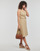 Υφασμάτινα Γυναίκα Κοντά Φορέματα Lauren Ralph Lauren NICHOLINA-SLEEVELESS-DAY DRESS Beige
