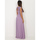 Υφασμάτινα Γυναίκα Φορέματα La Modeuse 61966_P141380 Violet