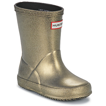 Παπούτσια Κορίτσι Μπότες βροχής Hunter ORIGINAL FIRST CLASSIC NEBULA Gold