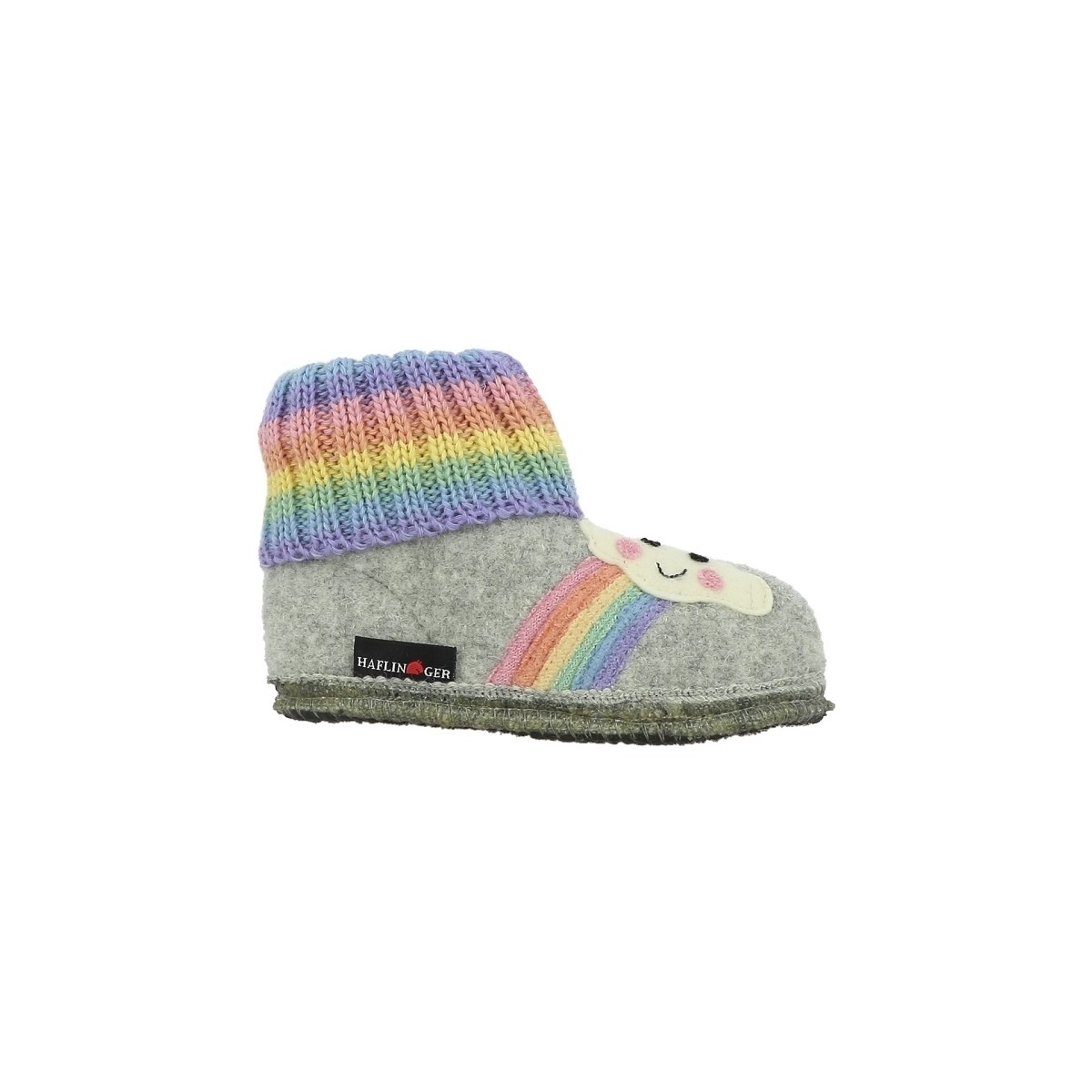 Παπούτσια Κορίτσι Παντόφλες Haflinger HUTTENSCHUH ALLES WIRD GU Multicolour
