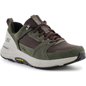 Παπούτσια Άνδρας Πεζοπορίας Skechers Go Walk Outdoor - Massif Olive/Brown 216106-OLBR Multicolour