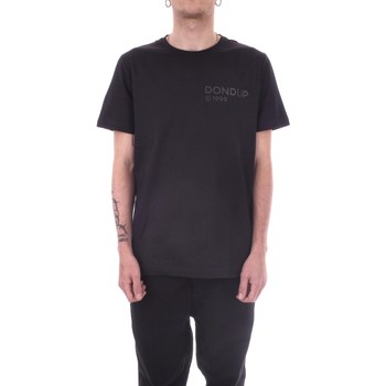 Υφασμάτινα Άνδρας T-shirt με κοντά μανίκια Dondup US198 JF0271U Black