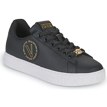 Παπούτσια Γυναίκα Χαμηλά Sneakers Versace Jeans Couture 74VA3SK3-ZP236 Black / Gold