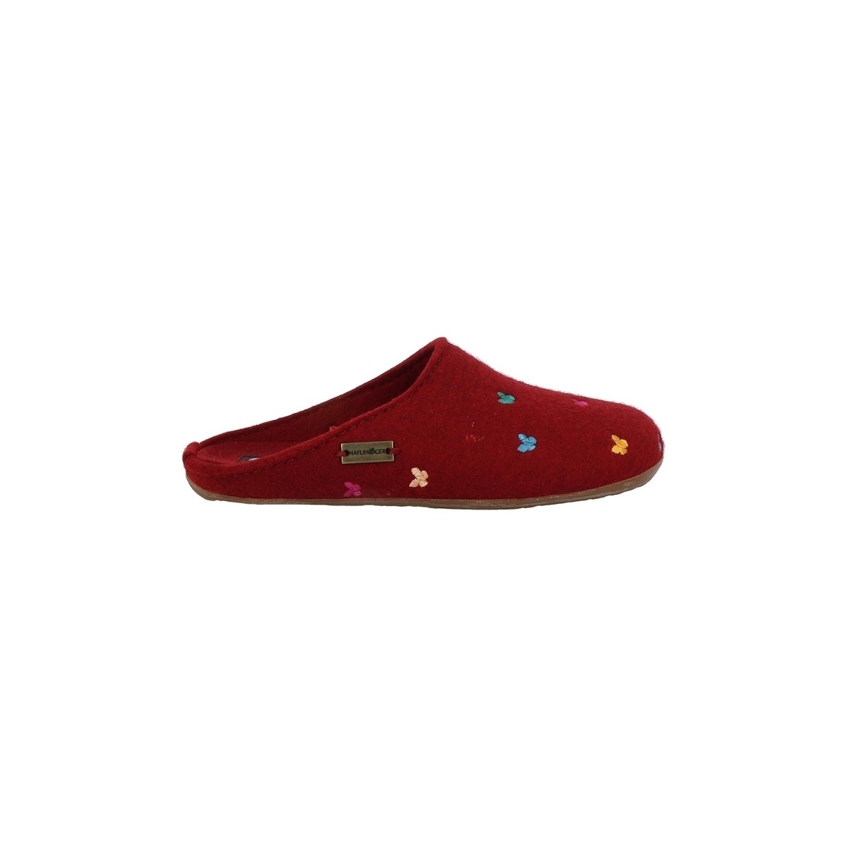 Παπούτσια Γυναίκα Παντόφλες Haflinger EVEREST FARFALLINE Red