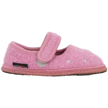 Παπούτσια Κορίτσι Παντόφλες Haflinger SLIPPER STARLIGHT Ροζ