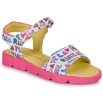 Παπούτσια Κορίτσι Σανδάλια / Πέδιλα Agatha Ruiz de la Prada SMILEN Άσπρο / Ροζ