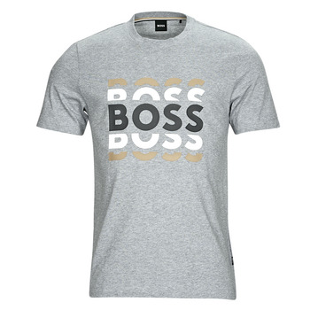 Υφασμάτινα Άνδρας T-shirt με κοντά μανίκια BOSS TIBURT 414 Grey
