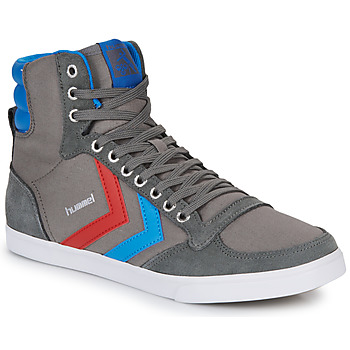 Παπούτσια Ψηλά Sneakers hummel SLIMMER STADIL HIGH Grey / Μπλέ / Red