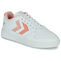 Παπούτσια Γυναίκα Χαμηλά Sneakers hummel ST POWER PLAY WOMEN Άσπρο / Orange / Ροζ