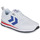 Παπούτσια Άνδρας Χαμηλά Sneakers hummel MONACO 86 PERFORATED Άσπρο / Μπλέ / Red