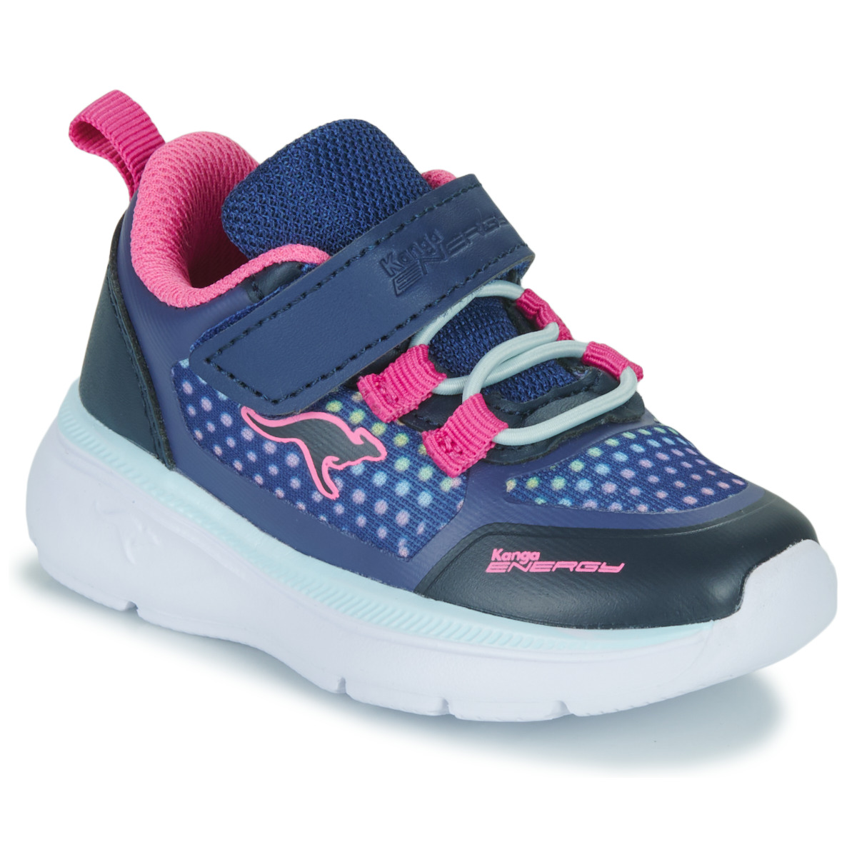 Παπούτσια Κορίτσι Χαμηλά Sneakers Kangaroos K-IQ Swatch EV Marine / Ροζ