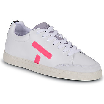 Παπούτσια Γυναίκα Χαμηλά Sneakers OTA KELWOOD Άσπρο / Ροζ / Fluo
