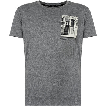Υφασμάτινα Άνδρας T-shirt με κοντά μανίκια Pepe jeans PM508528 | Tide Grey