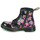 Παπούτσια Κορίτσι Μπότες Dr. Martens 1460 J Black / Ροζ