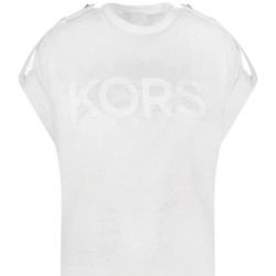 Υφασμάτινα Γυναίκα T-shirts & Μπλούζες MICHAEL Michael Kors MR350XK97J Άσπρο