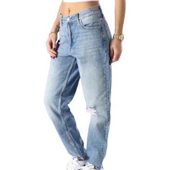 Υφασμάτινα Γυναίκα Παντελόνια Πεντάτσεπα Calvin Klein Jeans J20J220195 Μπλέ