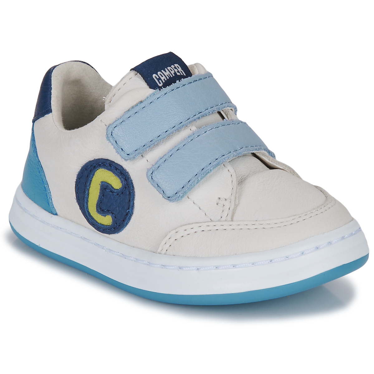 Παπούτσια Παιδί Χαμηλά Sneakers Camper RUN4 Ecru / Μπλέ