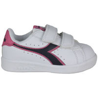 Παπούτσια Παιδί Sneakers Diadora Game p td GAME P TD C8593 White/Black iris/Pink pas Άσπρο