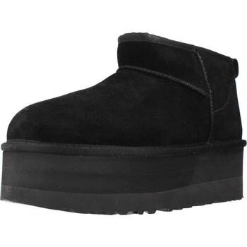 Παπούτσια Γυναίκα Μποτίνια UGG W CLASSIC ULTRA MINI PLATF Black