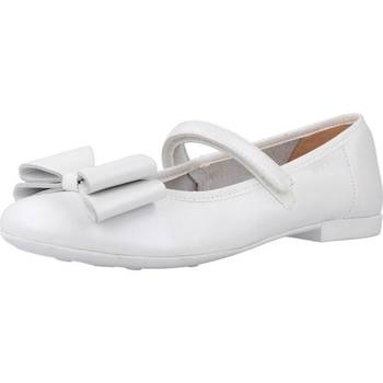 Παπούτσια Κορίτσι Μοκασσίνια Geox JR PLIE' Άσπρο