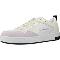 Παπούτσια Άνδρας Sneakers Calvin Klein Jeans CUPSOLE LOW LTH M0NO Άσπρο