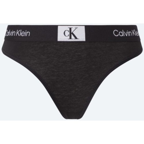 Εσώρουχα Γυναίκα Slips Calvin Klein Jeans 000QF7221EUB1 MODERN THONG Black