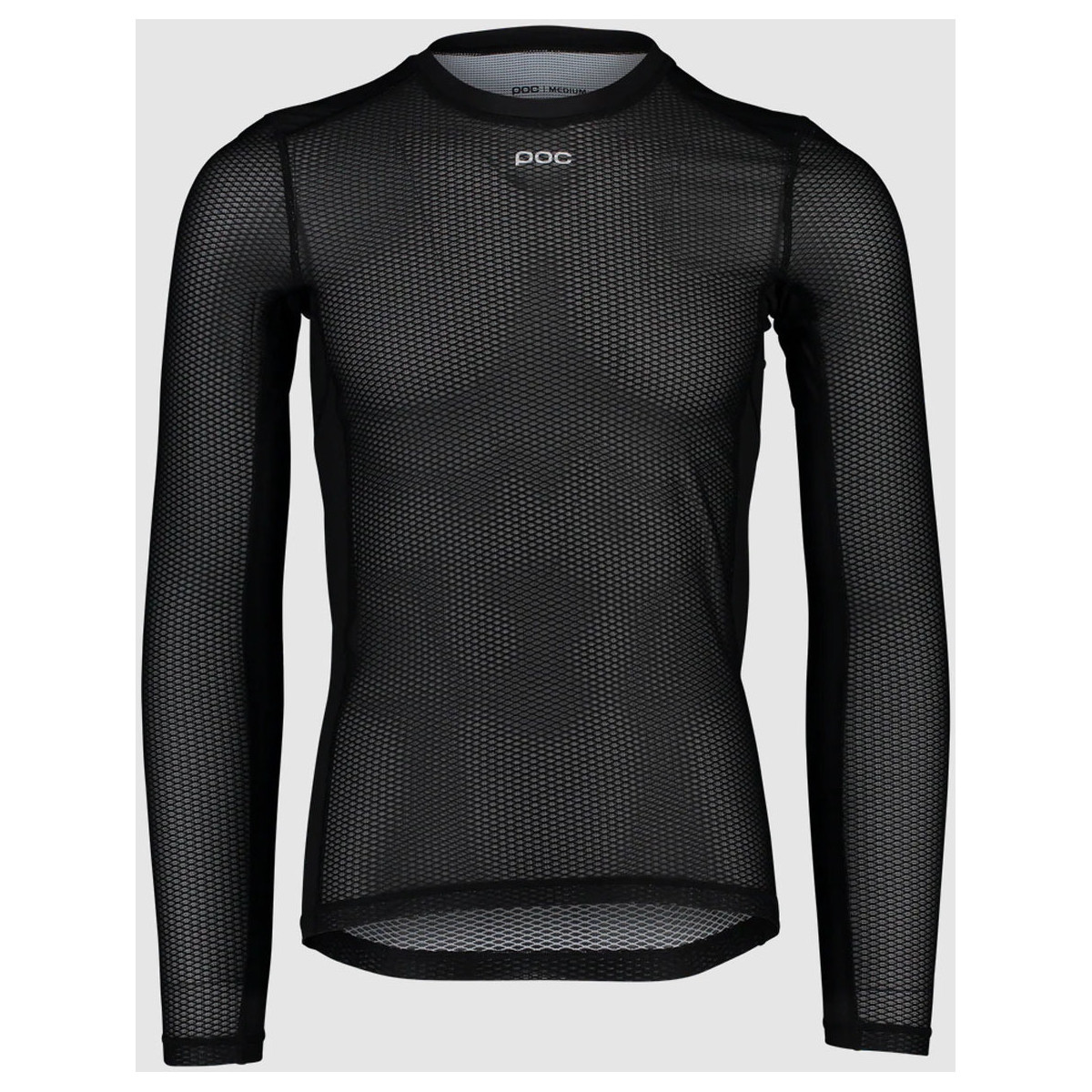 Υφασμάτινα Άνδρας T-shirts & Μπλούζες Poc Essential Layer LS Jersey Uranium Black 58111-1002 Black