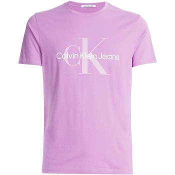 Υφασμάτινα Άνδρας T-shirt με κοντά μανίκια Calvin Klein Jeans J30J320806 Violet