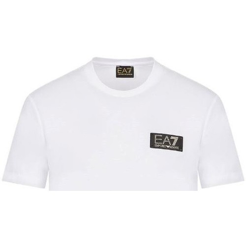 Υφασμάτινα Άνδρας T-shirt με κοντά μανίκια Emporio Armani EA7 3RPT19 PJM9Z Άσπρο