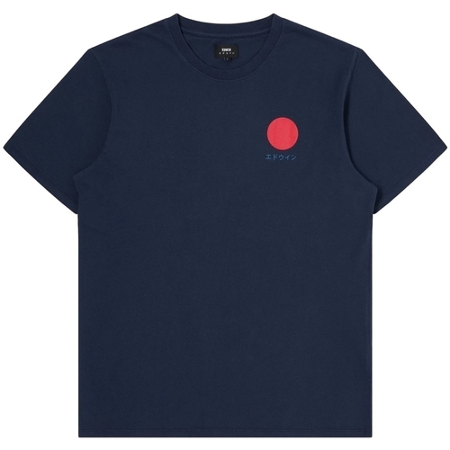 Υφασμάτινα Άνδρας T-shirts & Μπλούζες Edwin Japanese Sun T-Shirt - Navy Blazer Μπλέ