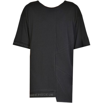 Υφασμάτινα Άνδρας T-shirt με κοντά μανίκια La Haine Inside Us P2308 3M | LALBATRO Black