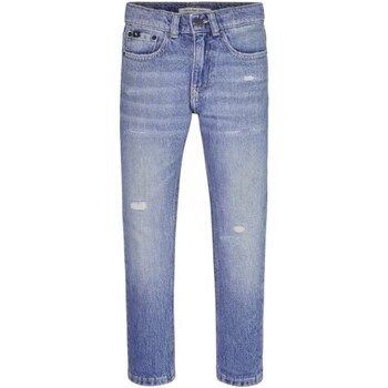 Υφασμάτινα Αγόρι Τζιν σε ίσια γραμμή Calvin Klein Jeans IB0IB01550 Μπλέ