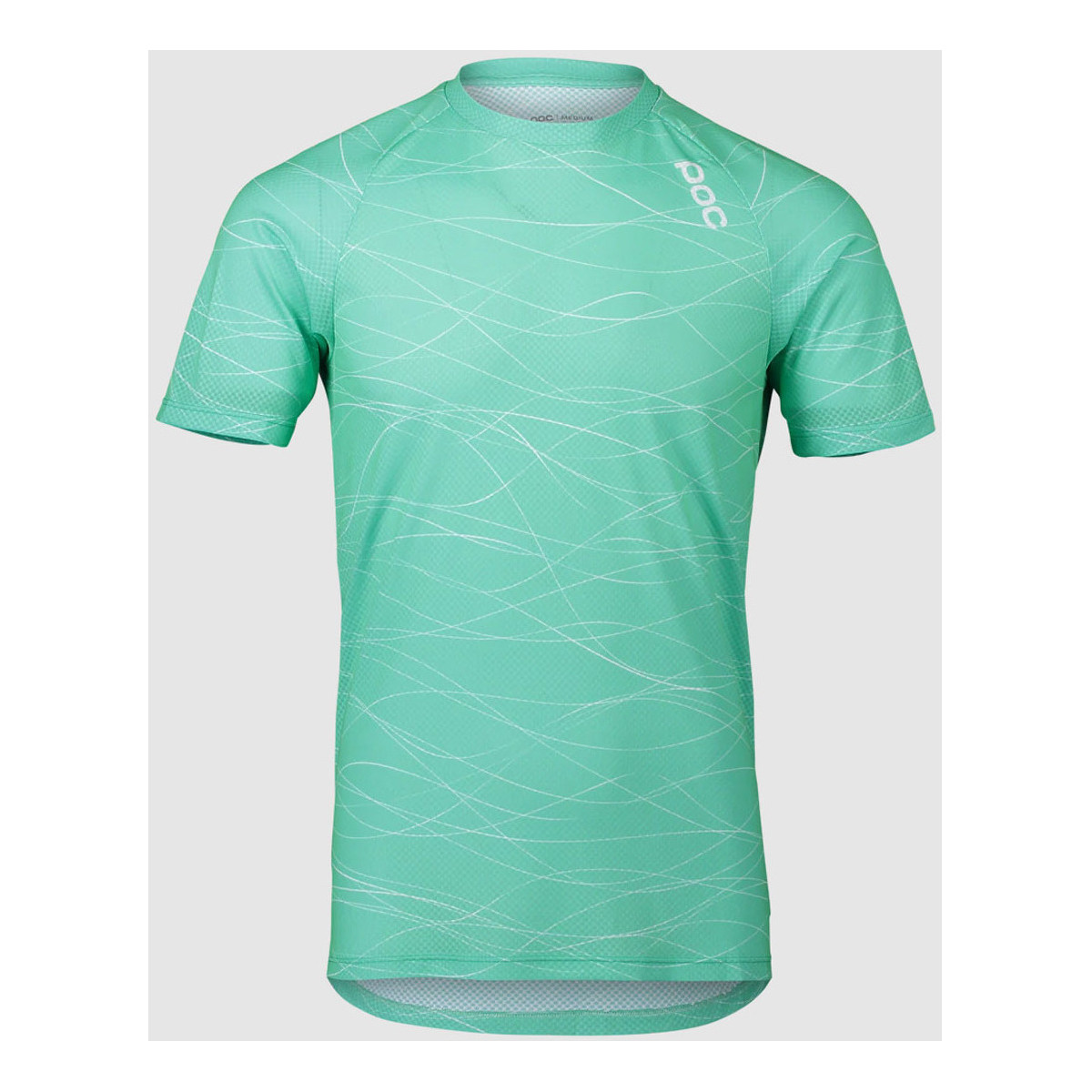 Υφασμάτινα Άνδρας T-shirts & Μπλούζες Poc 52842-8389 MTB  PURE TEE LINES FLUORITE GREEN Green