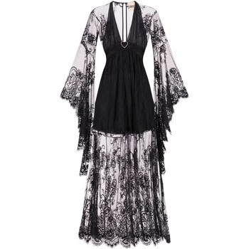 Υφασμάτινα Γυναίκα Μακριά Φορέματα Aniye By 185789 Black