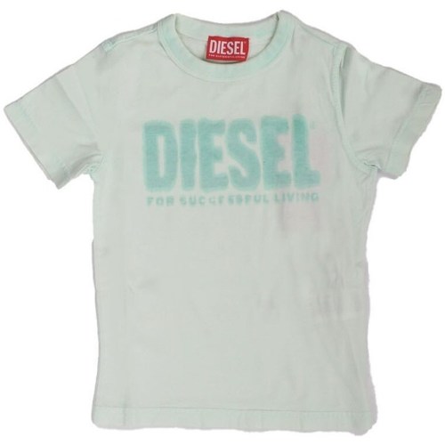 Υφασμάτινα Αγόρι T-shirt με κοντά μανίκια Diesel J01130 Green