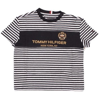 Υφασμάτινα Αγόρι T-shirt με κοντά μανίκια Tommy Hilfiger KB0KB08030 Μπλέ