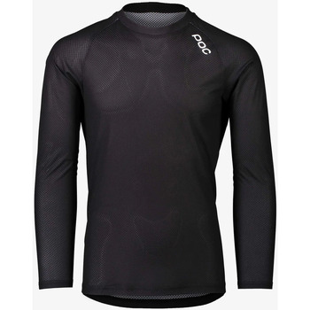 Υφασμάτινα Άνδρας T-shirts & Μπλούζες Poc 52844-1002 MTB PURE LS JERSEY URANIUM BLACK Black