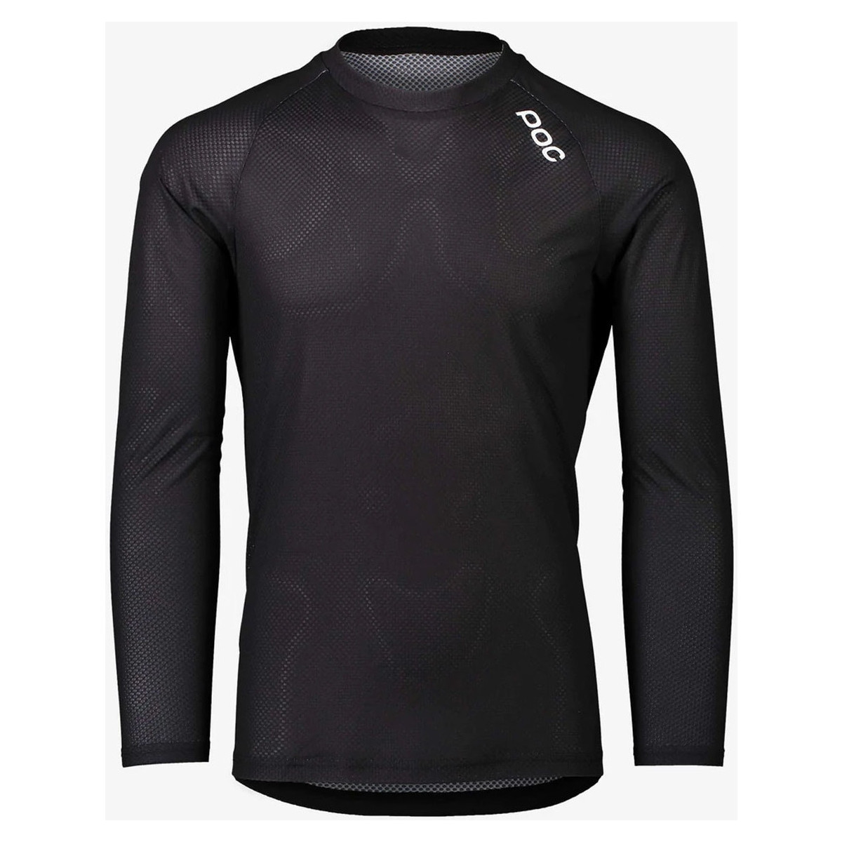 Υφασμάτινα Άνδρας T-shirts & Μπλούζες Poc 52844-1002 MTB PURE LS JERSEY URANIUM BLACK Black