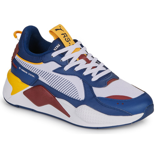 Παπούτσια Άνδρας Χαμηλά Sneakers Puma RS-X Geek Μπλέ / Bordeaux / Yellow