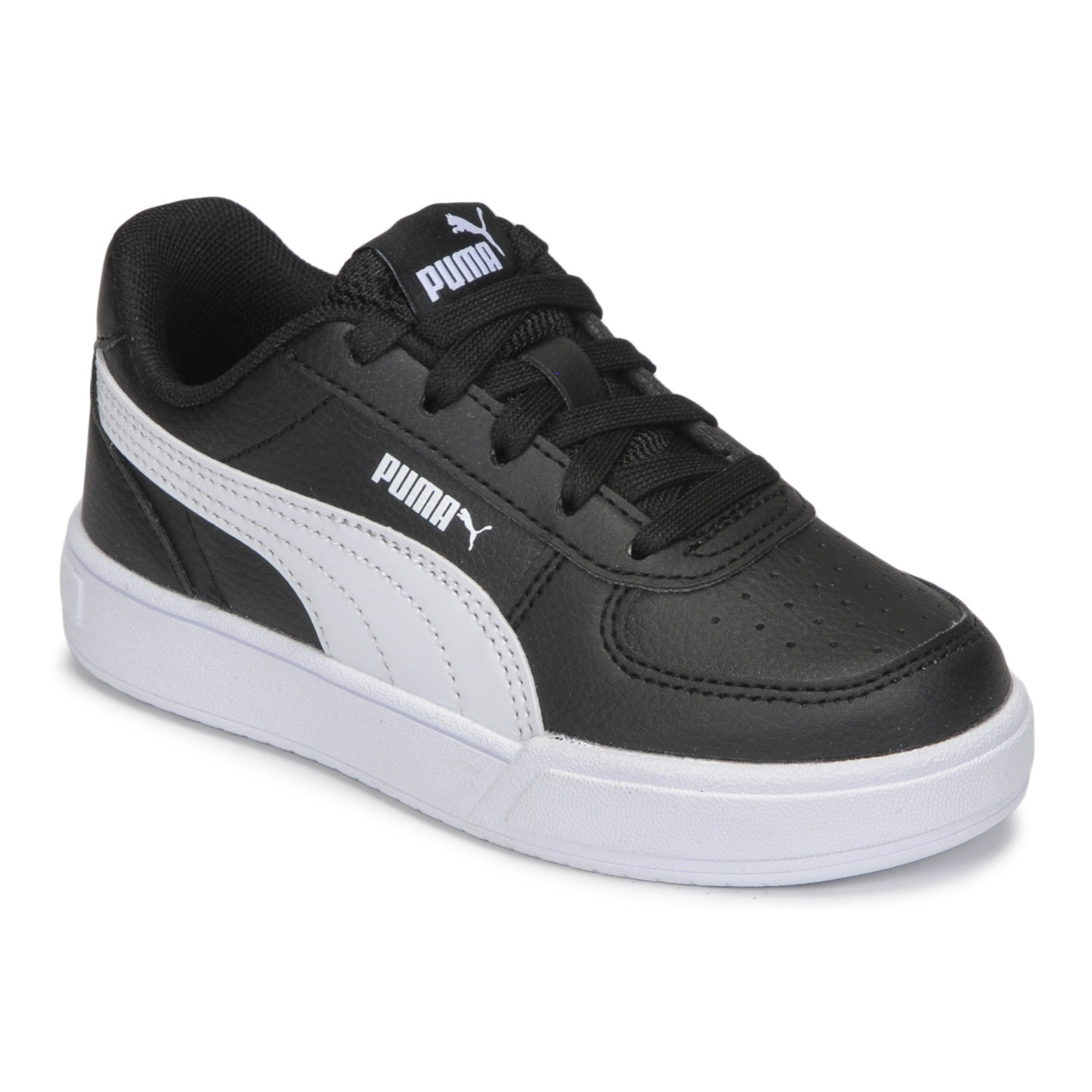 Παπούτσια Παιδί Χαμηλά Sneakers Puma Puma Caven PS Black / Άσπρο