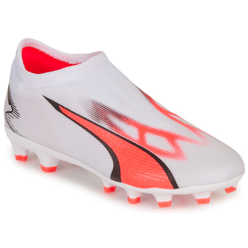 Παπούτσια Παιδί Ποδοσφαίρου Puma ULTRA MATCH LL FG/AG Jr Άσπρο / Red