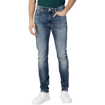 Υφασμάτινα Άνδρας Τζιν σε ίσια γραμμή Calvin Klein Jeans J30J322438 Μπλέ