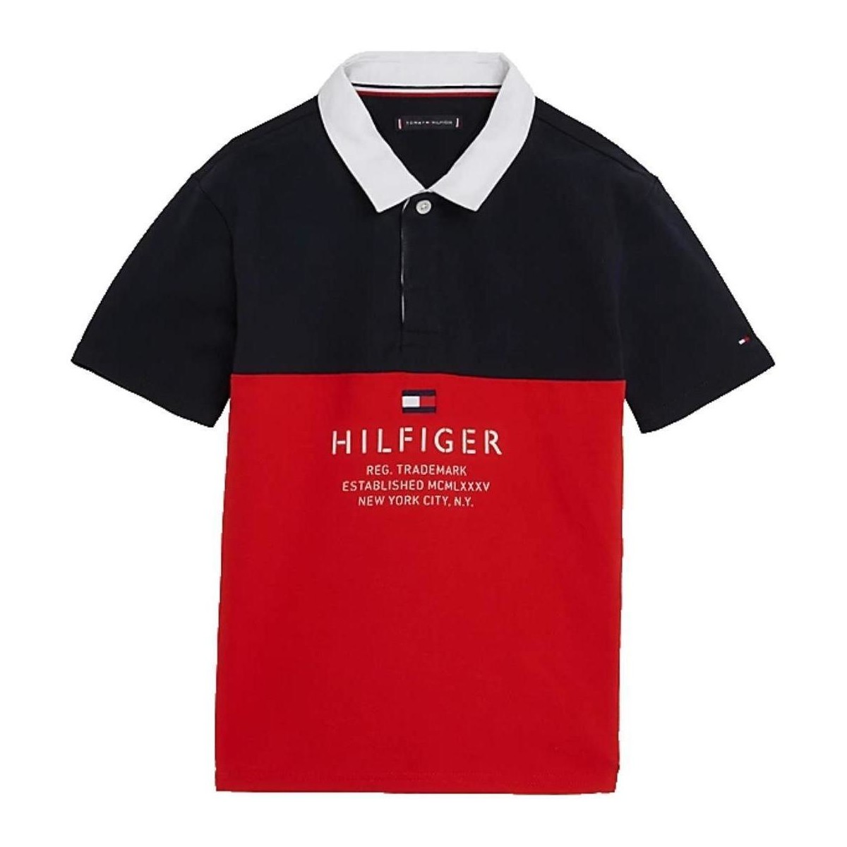Υφασμάτινα Αγόρι T-shirt με κοντά μανίκια Tommy Hilfiger  Multicolour