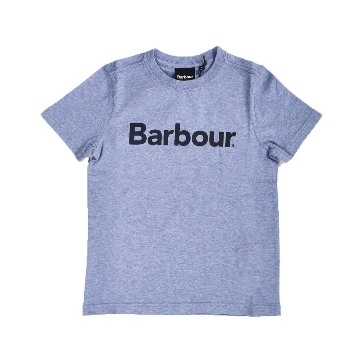 Υφασμάτινα Αγόρι T-shirt με κοντά μανίκια Barbour CTS0060 Μπλέ