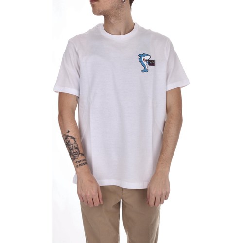 Υφασμάτινα Άνδρας T-shirt με κοντά μανίκια Paul & Shark 23411091 Άσπρο