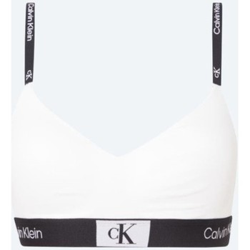 Υφασμάτινα Γυναίκα Αθλητικά μπουστάκια  Calvin Klein Jeans  Άσπρο