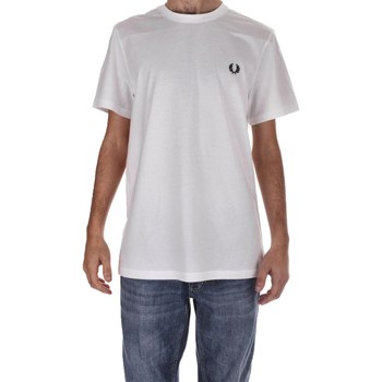 Υφασμάτινα Άνδρας T-shirt με κοντά μανίκια Fred Perry M5631 Άσπρο