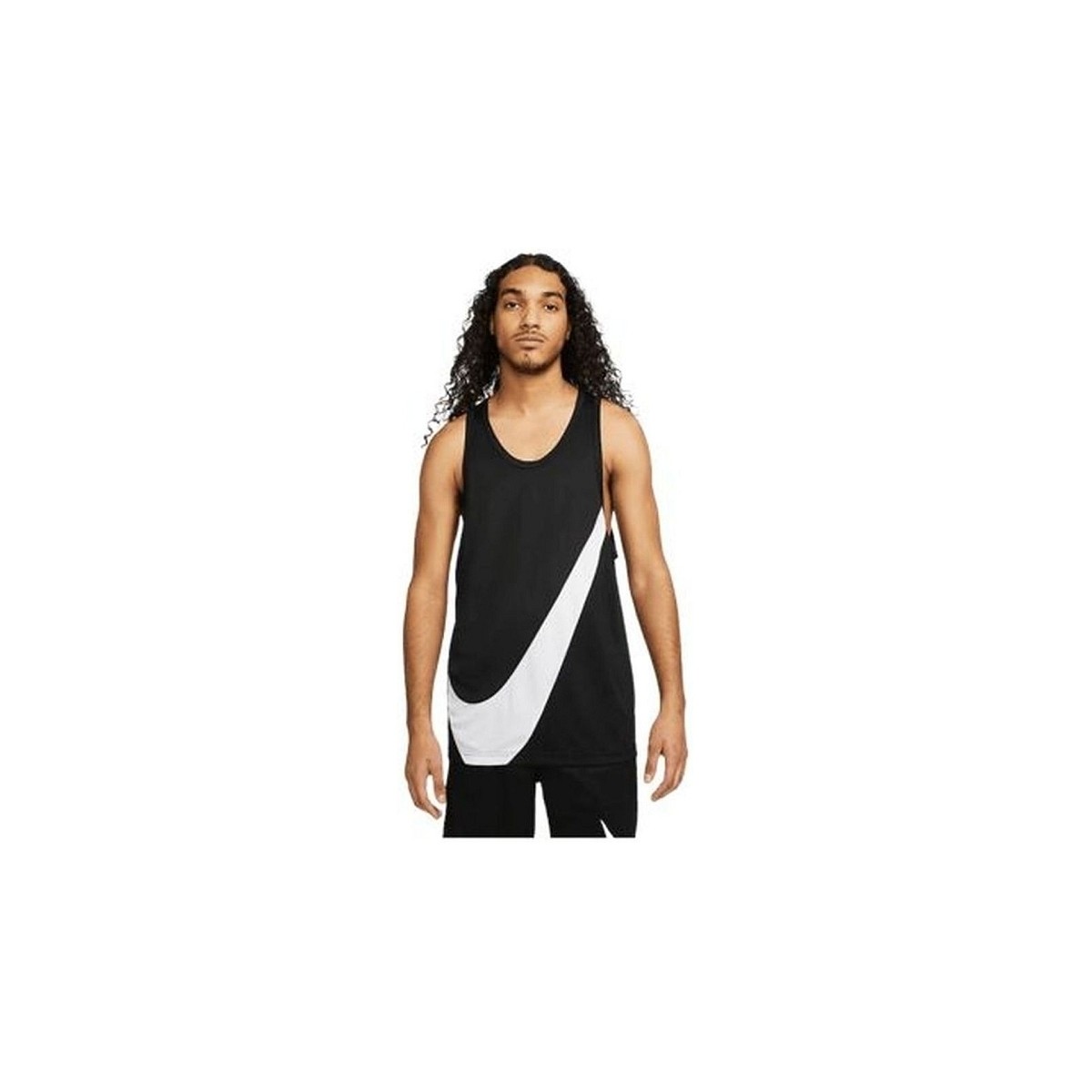 Υφασμάτινα Άνδρας T-shirts & Μπλούζες Nike CROSSOVER JERSEY Black
