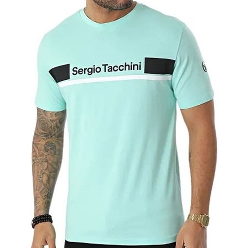 Υφασμάτινα Άνδρας T-shirts & Μπλούζες Sergio Tacchini JARED T SHIRT Black